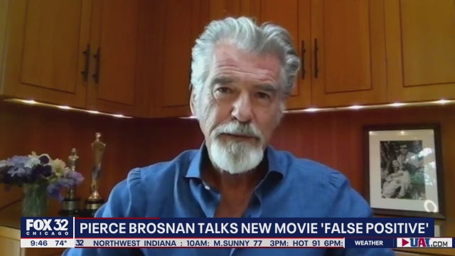 Former James Bond actor Pierce Brosnan talks new movie 'False Positive'