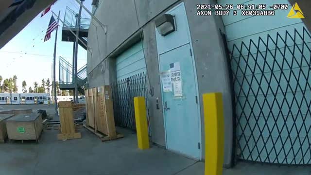 Body cam video shows moment officers respond to VTA mass shooting