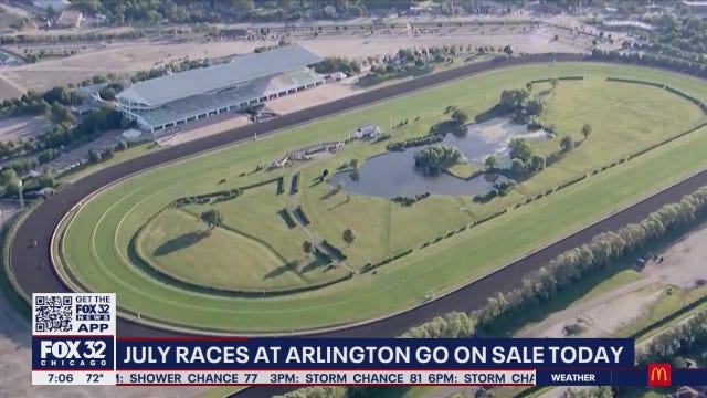 July tickets go on sale for Arlington Racecourse