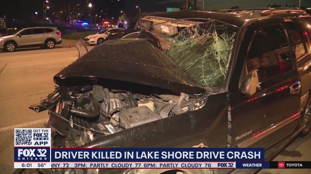 Man killed, woman critically injured in high-speed crash on Lake Shore Drive downtown