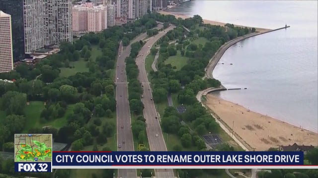 Chicago City Council approves Lake Shore Drive name change
