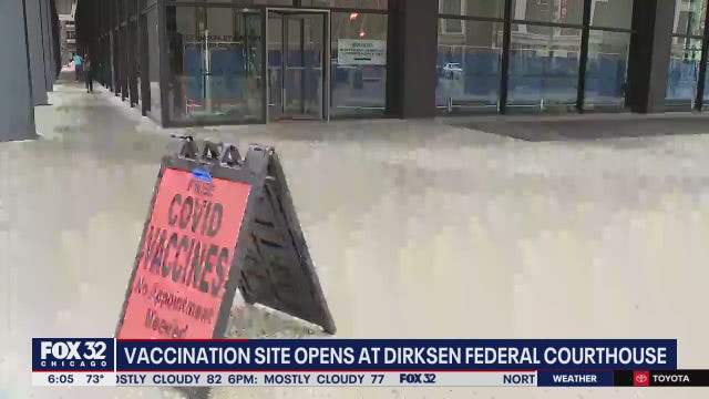 Free, walk-in COVID-19 vaccination clinic opens in Loop