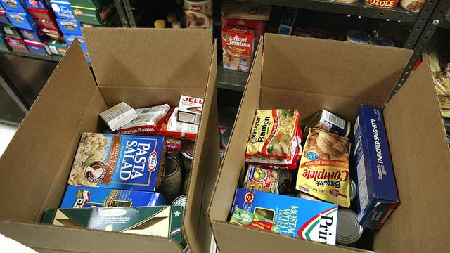 Chicago area food pantry providing groceries, supplies to families impacted by suburban tornado