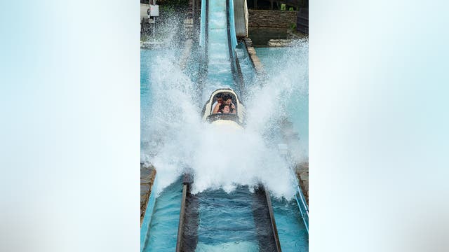 Video of Six Flags log flume accident aftermath appears to show damaged track