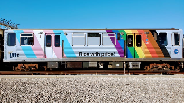 CTA Pride Train returns to Red Line tracks