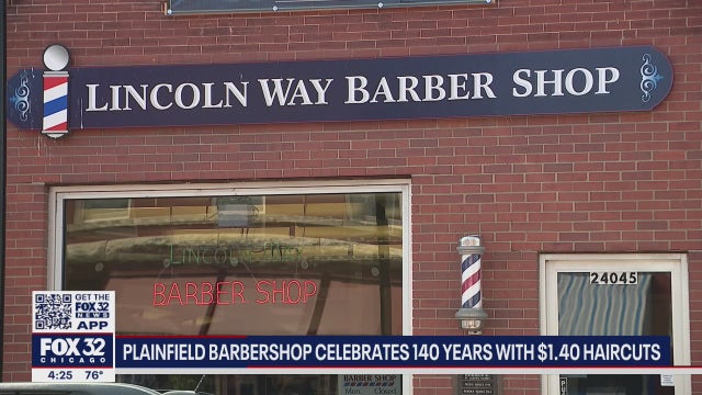 Illinois barbershop celebrating 140th anniversary with $1.40 haircuts