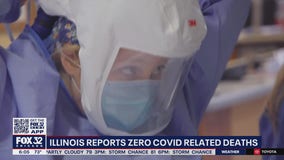 Illinois reports zero COVID-19 related deaths for first time in a year