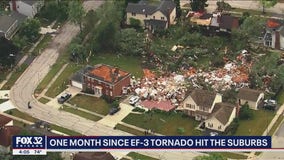 One month later: Cleanup continues after EF3 tornado blows through Naperville