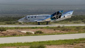 Virgin Galactic launches Richard Branson, 5 others into space