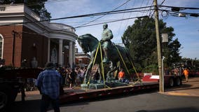 Confederate Robert E. Lee, Stonewall Jackson statues in Charlottesville removed