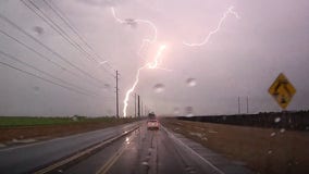 Waves of storms across Chicago, suburbs through Saturday evening, with isolated tornadoes possible