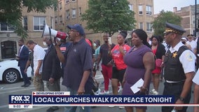 Police, church leaders march for peace after violent week in Chicago