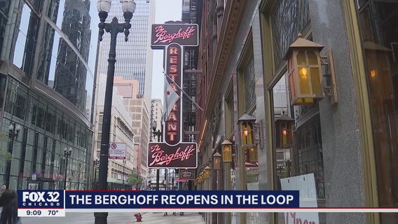 Iconic Chicago restaurant The Berghoff reopens