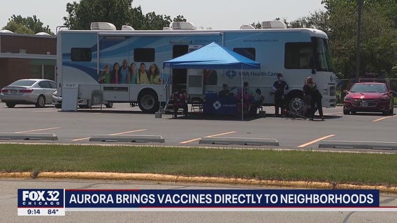 Aurora takes to the streets to provide residents with vaccines