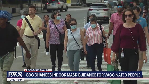Illinois adopts new CDC guidelines: Vaccinated should mask indoors, as should K-12 schools