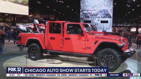 Chicago Auto Show kicks off Thursday at McCormick Place