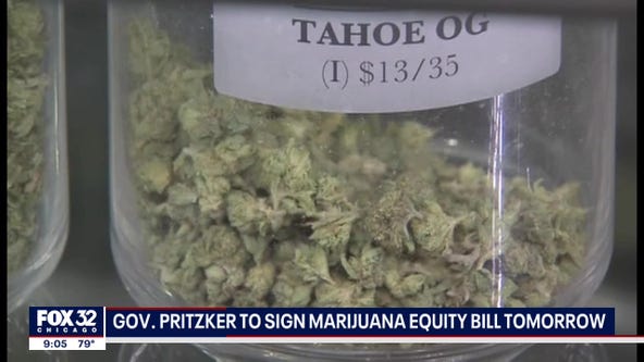 Gov. Pritzker to sign marijuana equity bill Thursday