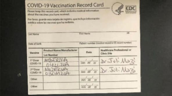 California woman first to face federal charges over fake COVID immunizations, vaccination cards