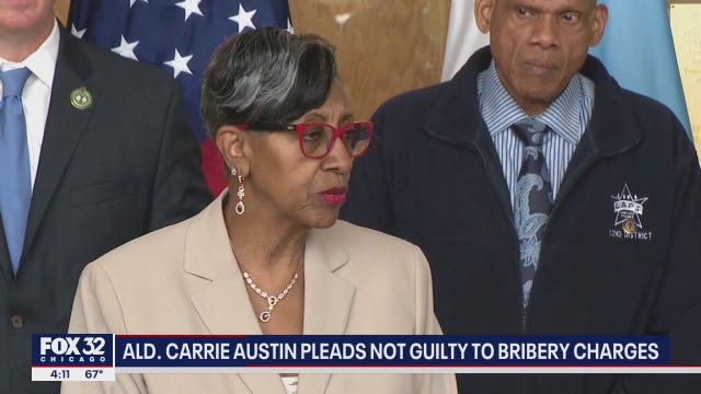 Chicago Ald. Carrie Austin pleads not guilty to bribery charges