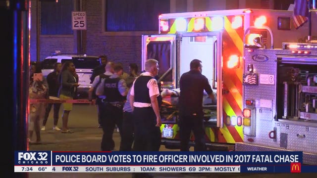 Chicago police officer fired for 2017 chase that killed 2
