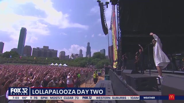 Thousands return for Day Two of Lollapalooza