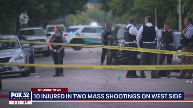 Boy killed, 9 wounded in back-to-back mass shootings on Chicago's West Side