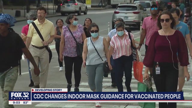 Illinois adopts new CDC guidelines: Vaccinated should mask indoors, as should K-12 schools