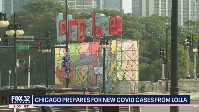 Chicago's top doctor warns new COVID cases could break out from Lollapalooza