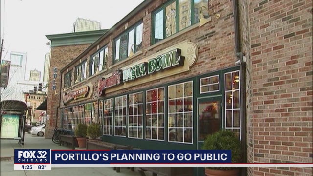Portillo's plans to go public