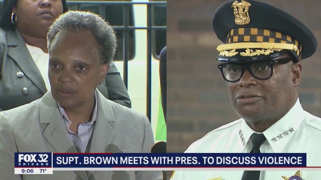 Lightfoot, top cop welcome help from Biden on violence; federal agents to begin work soon