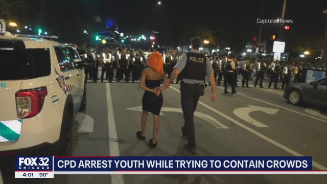 61 arrested after young people swarm downtown Chicago, cause disturbance