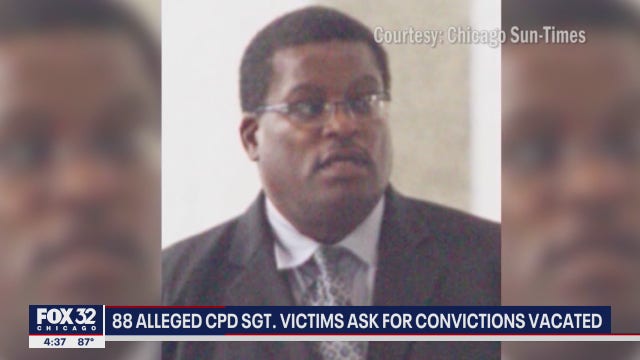 Nearly 90 people say they were framed by corrupt former Chicago cop