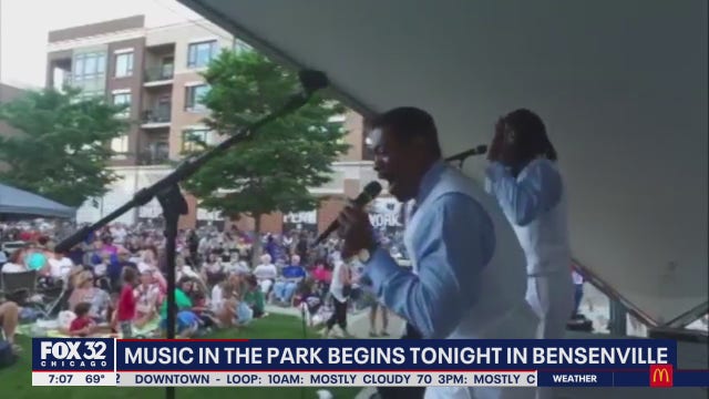 Bensenville concert 'Music in the Park' begins Wednesday night