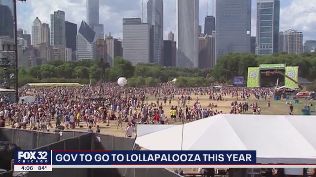 Pritzker to attend Lollapalooza despite surge in COVID-19 cases