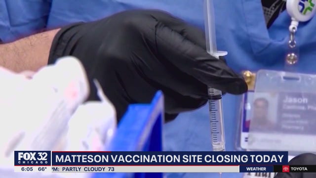 Cook County's final mass vaccination site to close Wednesday