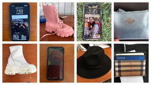 Lost stuff at Lollapalooza includes lots of vaccination cards, iPhones, and at least two boots