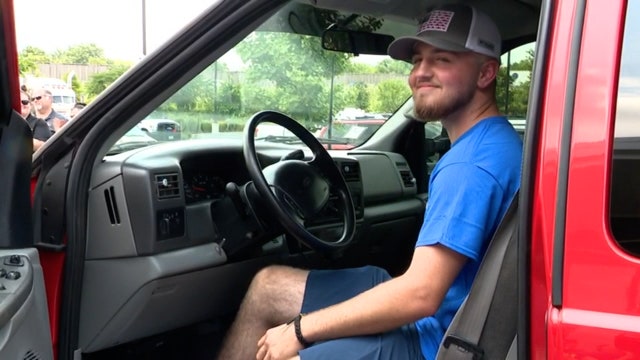 Suburban teenager gets late grandfather's truck refurbished, thanks to Make-a-Wish