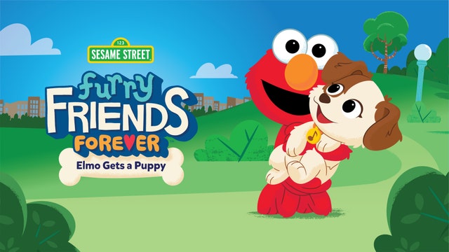 Elmo adopts a new puppy on ‘Sesame Street’