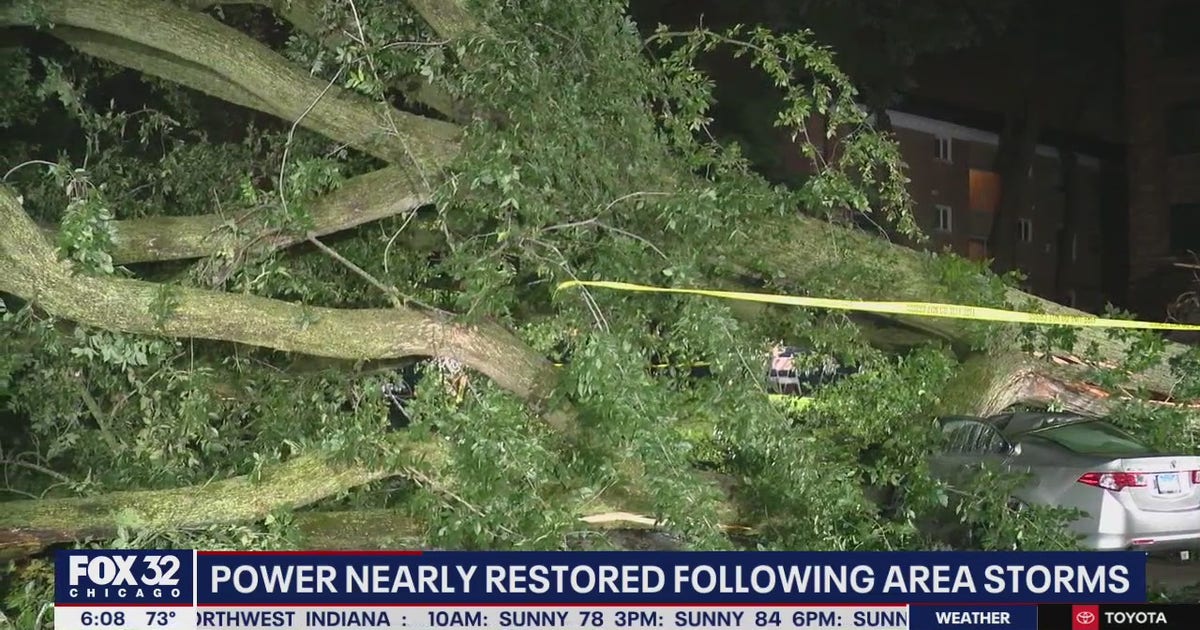 Power outages nearly restored across Chicago area after week of storms ...