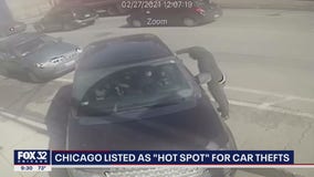 Chicago area listed as 'hot spot' for car thefts