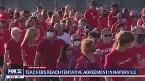 Naperville teachers reach tentative deal to avoid strike