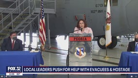 Illinois Senator Tammy Duckworth: 'my focus is getting Americans out of Afghanistan'