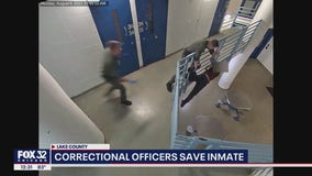 Lake County correctional officers credited with saving inmate's life