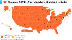 Chicago Travel Advisory: All US states, except Vermont, now on city's 'high-risk' list