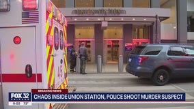 Murder suspect killed inside Chicago's Union Station identified as man from Bay Area