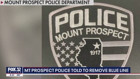 Mount Prospect police ordered to remove thin blue line from uniforms