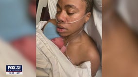 Chicago woman urges expectant mothers to get vaccinated after being hospitalized with COVID during pregnancy