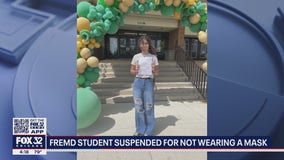 Suburban student suspended for not wearing a mask; mother says government 'does not control her body'