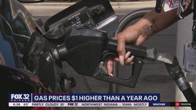 Gas prices spiking around Chicago