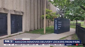 Amazon removes delivery lockers from NW Side park